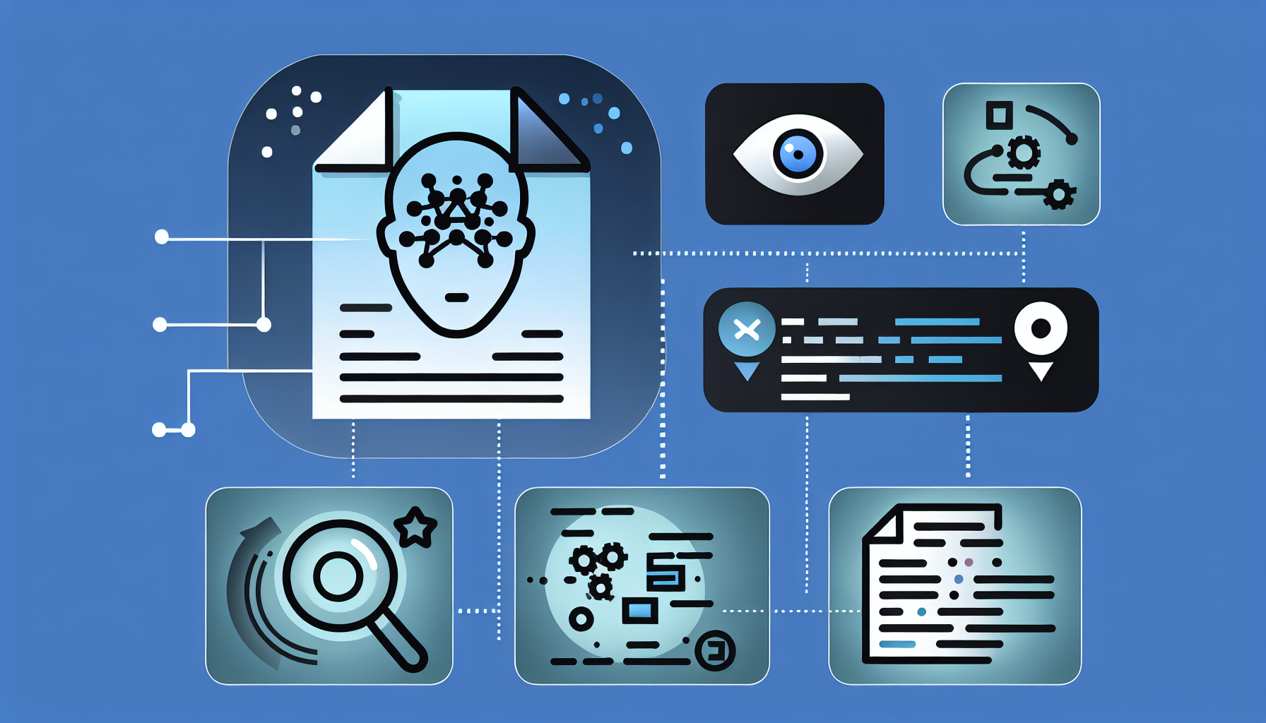 «&nbsp;Une illustration montrant diverses applications de DeepSeek V3, telles que la génération de code et lanalyse de documents, avec des icônes représentant différents domaines.&nbsp;»